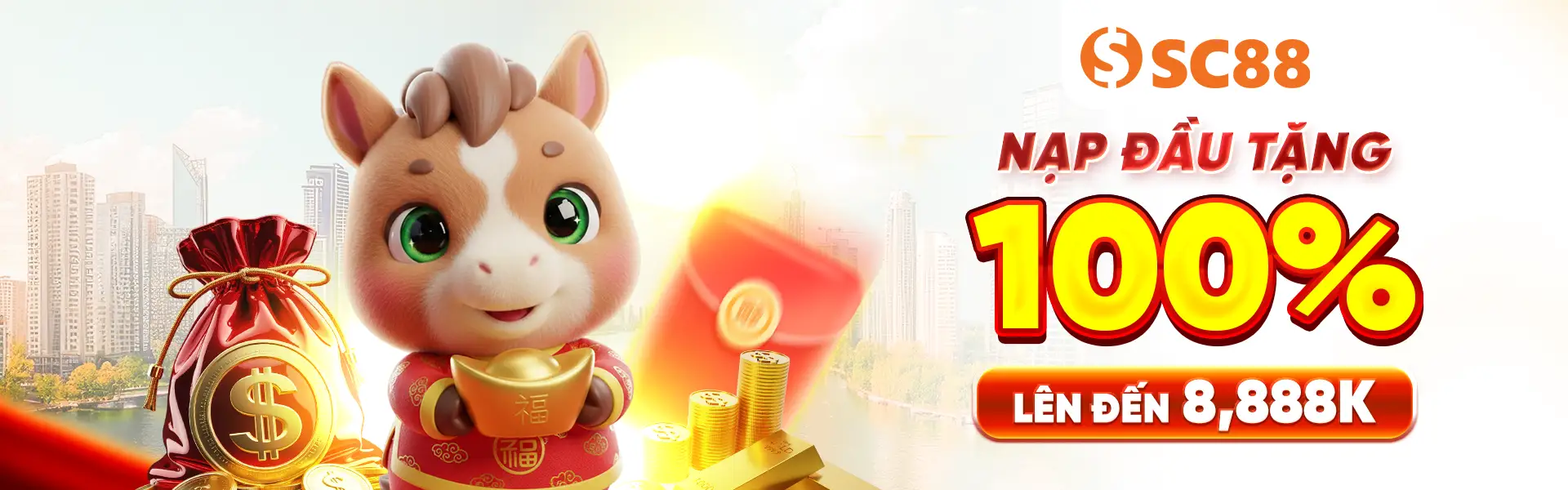 Nạp đầu tặng 100% lên đến 8,888k