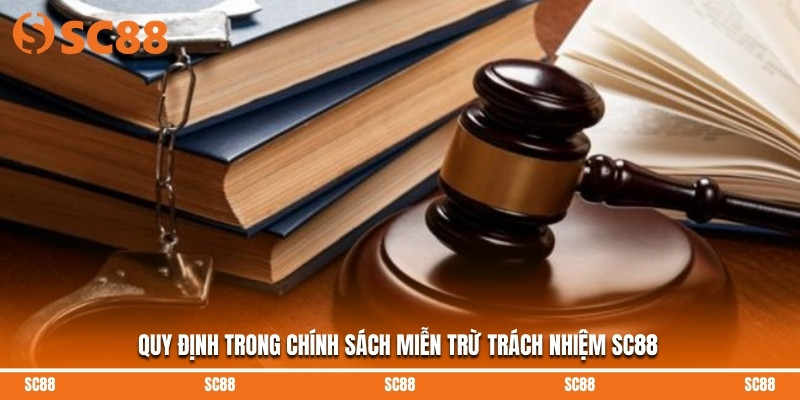 Quy định trong chính sách miễn trừ trách nhiệm SC88